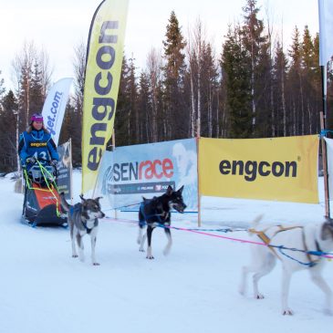 Tvåan i 8 spanns klassen i mål