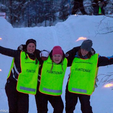 Happy volunteers