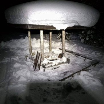 Wilderness checkpoint in Gubbhögen