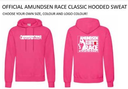 OFFICIAL AMUNDSEN RACE HOODED SWEATSHIRT! CHANCE TO WIN ONE 🤩🤩🤩